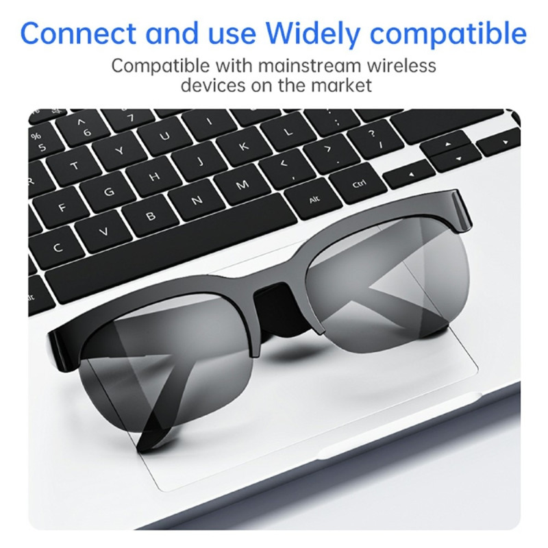 XG90 Smart Glasses AI Bluetooth 6.0 156 Sprog Realtids Oversættelse Oversætter