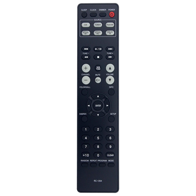 Fjernkontroll erstatning RC-1204 for DENON forsterker