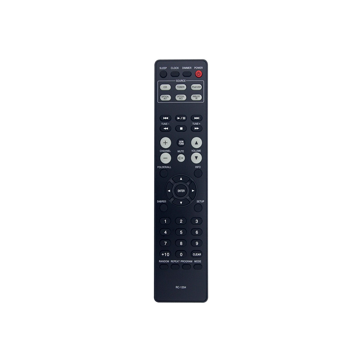 Fjernkontroll erstatning RC-1204 for DENON forsterker