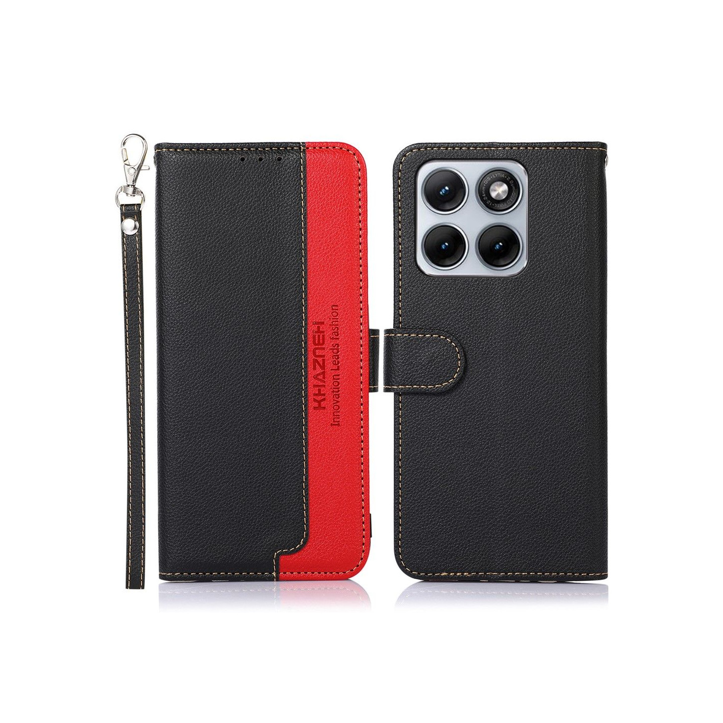 KHAZNEH Til Motorola Edge 70 Fusion+ 5G / Edge 70 Fusion 5G Lommebokdeksel RFID