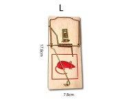 2 styck musfångare råttfälla musfälla inomhus/utomhus - L