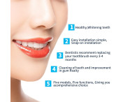 2x4 st tandborsthuvuden för Braun Oral-B för känsligt tandkött