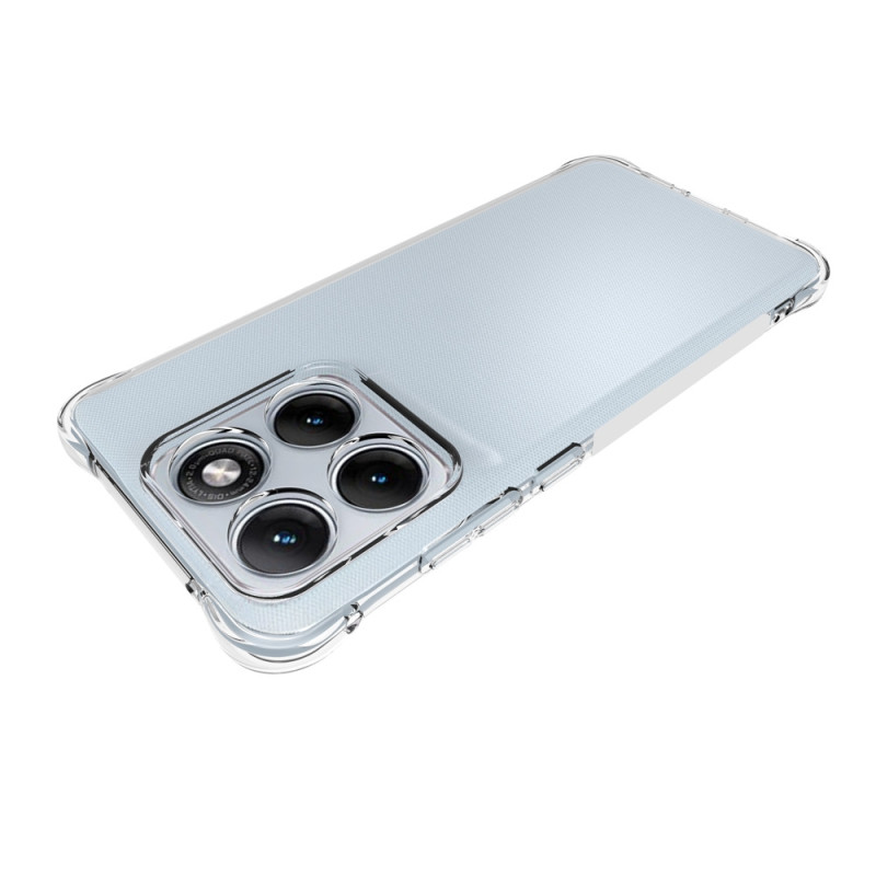 WANLONFENG Til Motorola Edge 70 Fusion+ 5G / Edge 70 Fusion 5G Cover + Hærdet Glas Skærmbeskyttelse Transparent