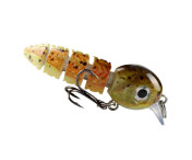 5 st Fiskedrag bete naturtrogen Crankbait med förvaringslåda