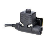 För HYT Kenwood Baofeng UV-5R Radio Walkie Talkie U94 PTT Mikrofon