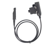 För Baofeng UV-9R UV-9R Plus UV-XS Ham Radio Walkie Talkie U94 PTT Headset Adapter