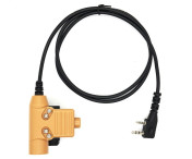 för Baofeng Kenwood HYT TYT HAM Radio Walkie Talkie U94 PTT Headset Adapter