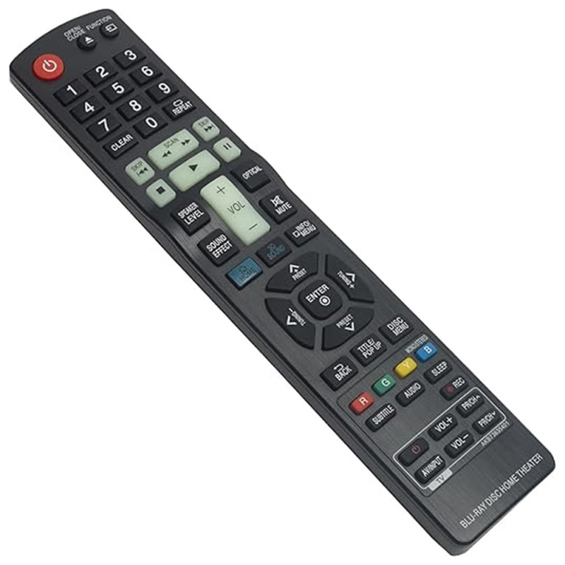 Remote Control Replacement for AKB73635401 For LG Blu-Ray DVD Player