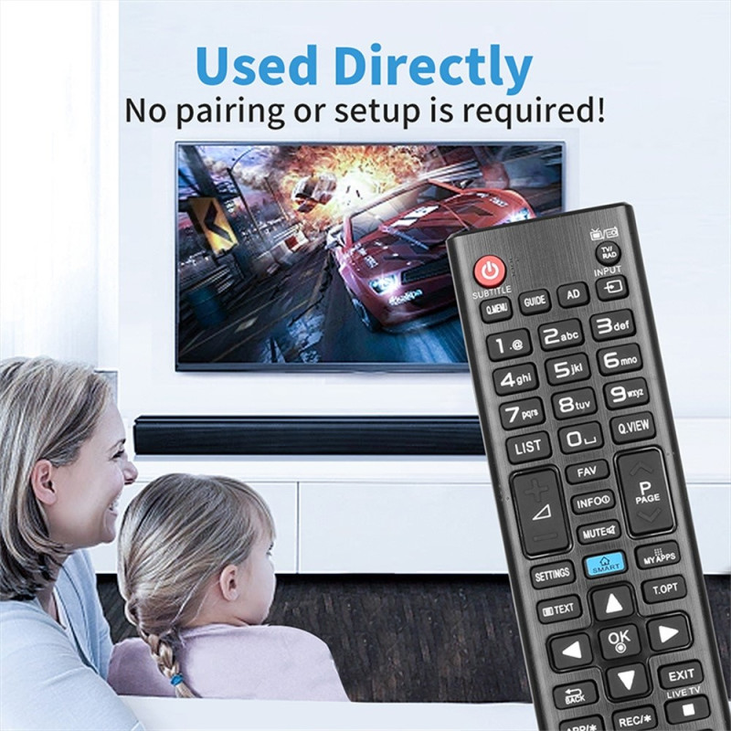 TV fjernkontroll Erstatning for AKB74475404 For LG TV