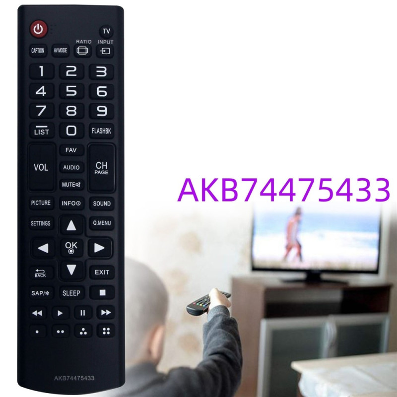 TV remote control Replacement for AKB74475433 For LG TV