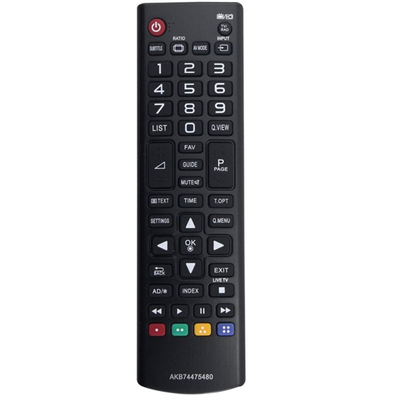Television kaukosäädin Korvaa AKB74475480 LG TV:lle