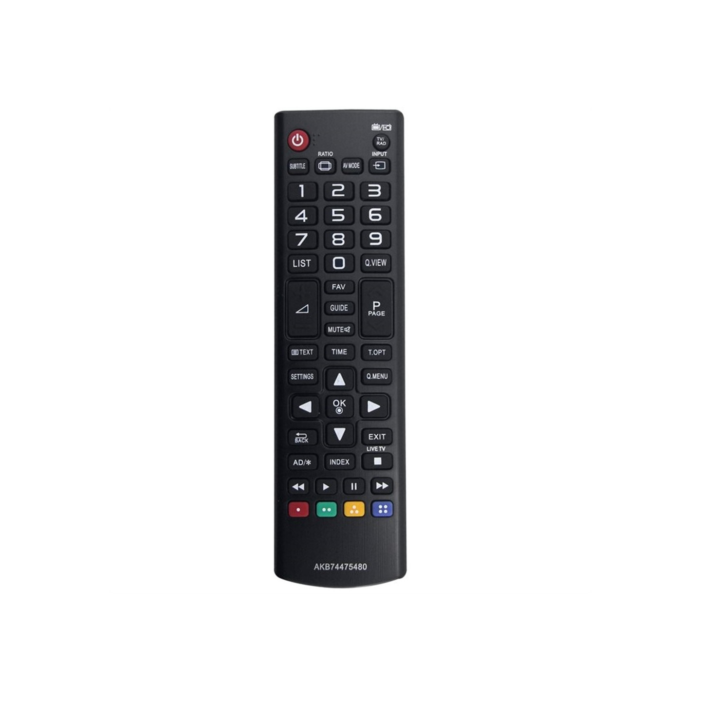 TV fjernbetjening Erstatning for AKB74475480 Til LG TV