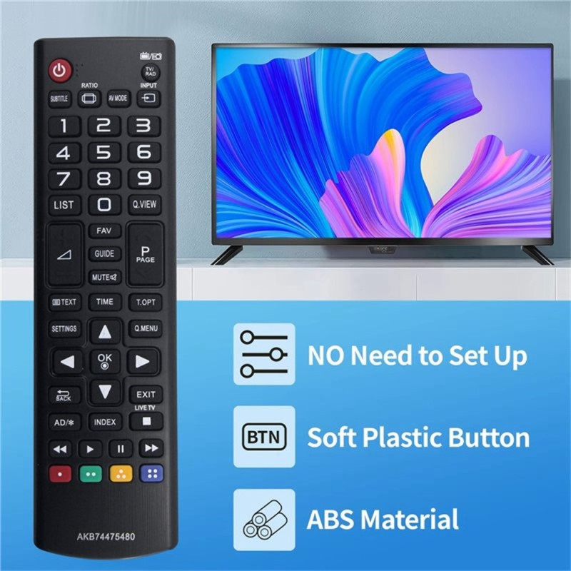 TV fjernbetjening Erstatning for AKB74475480 Til LG TV
