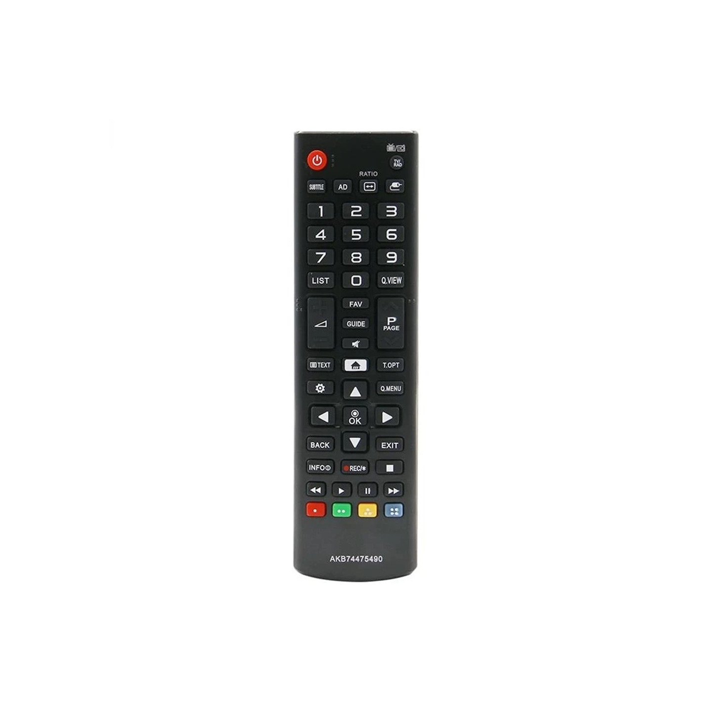 Television kaukosäädin Korvaa AKB74475490 LG TV:lle