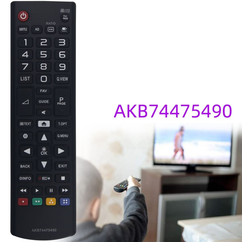 TV fjernbetjening Erstatning for AKB74475490 Til LG TV