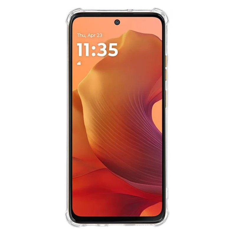 WANLONFENG Til Motorola Moto G17 Power 4G / G17 4G / G15 4G / G15 Power 4G Deksel + 2x Herdet Glass Skjermbeskytter