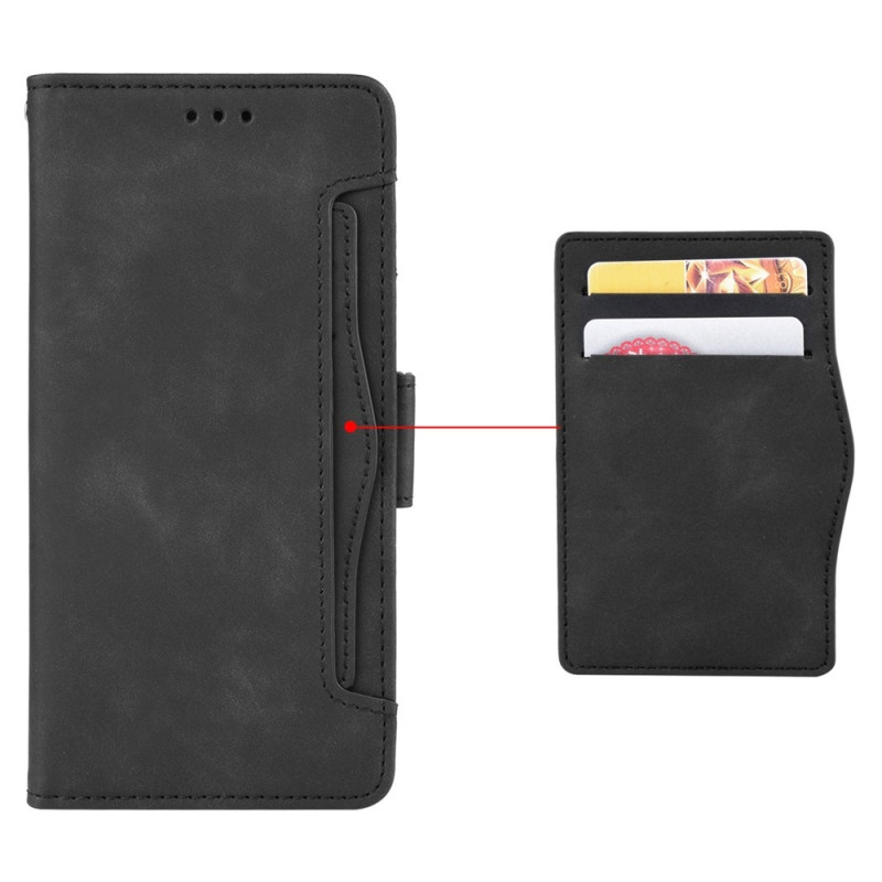 Til Motorola Moto G17 Power 4G / G17 4G / G15 4G / G15 Power 4G Lommebokdeksel med avtakbar kortholder og flere kortlommer