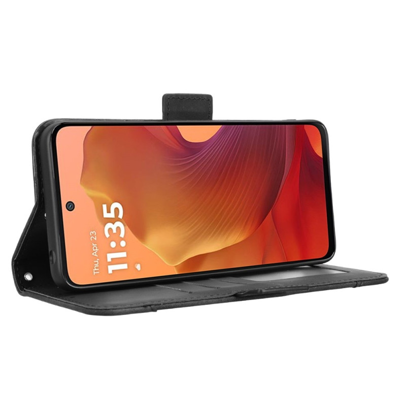 Til Motorola Moto G17 Power 4G / G17 4G / G15 4G / G15 Power 4G Lommebokdeksel med avtakbar kortholder og flere kortlommer