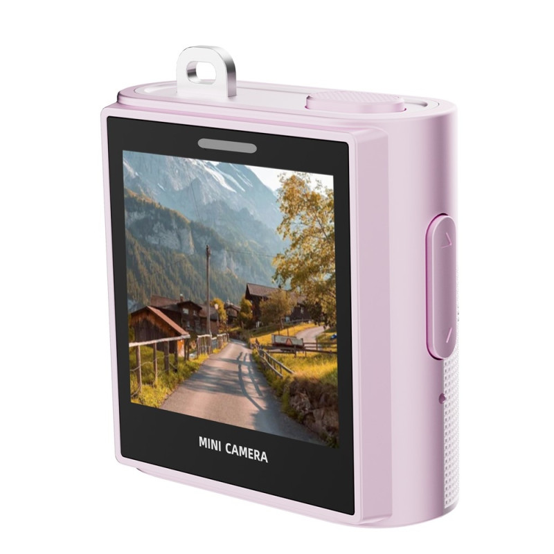 Camera Digital Camera 64MP 16x Digital Zoom 1.4" IPS Screen Photo Video - Pink