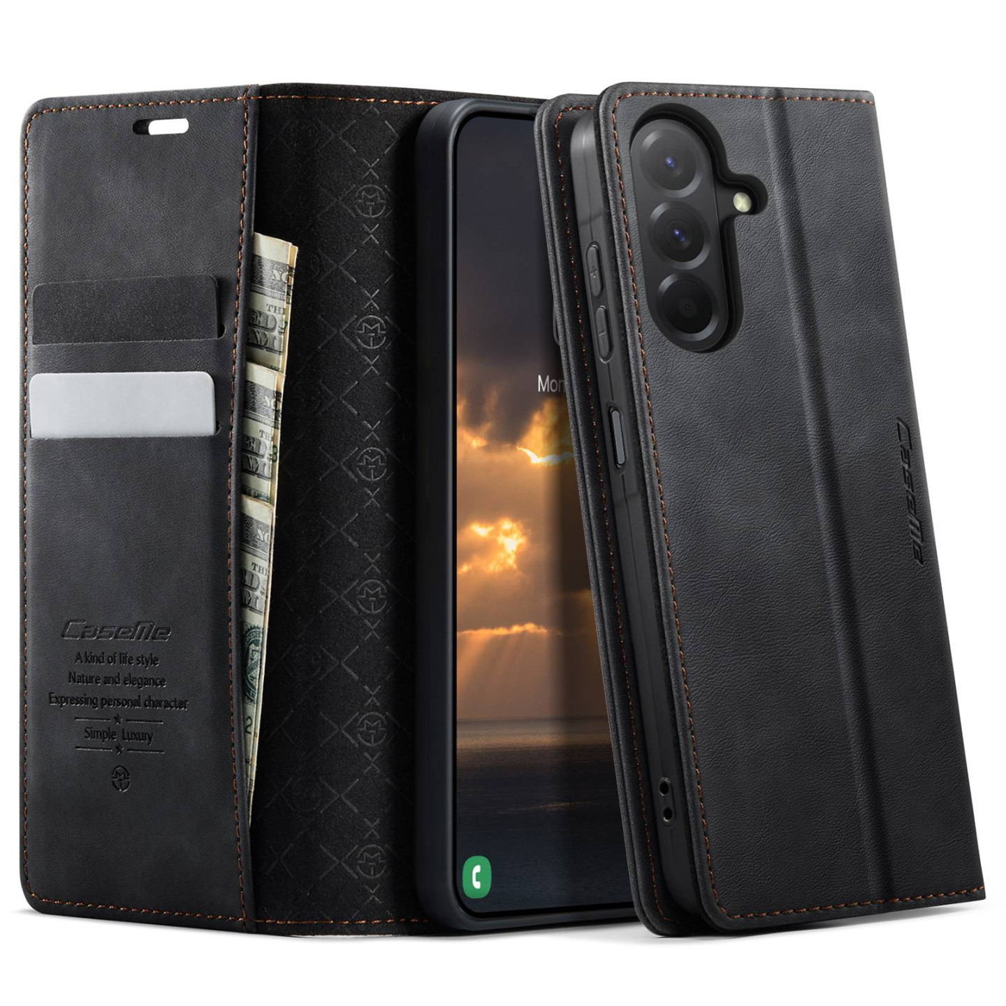 Til Samsung Galaxy A37 5G CASEME 023 Lommebokdeksel