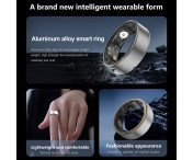 Smart Ring Bluetooth Finger Health Tracker 21.5 mm Inre Diameter