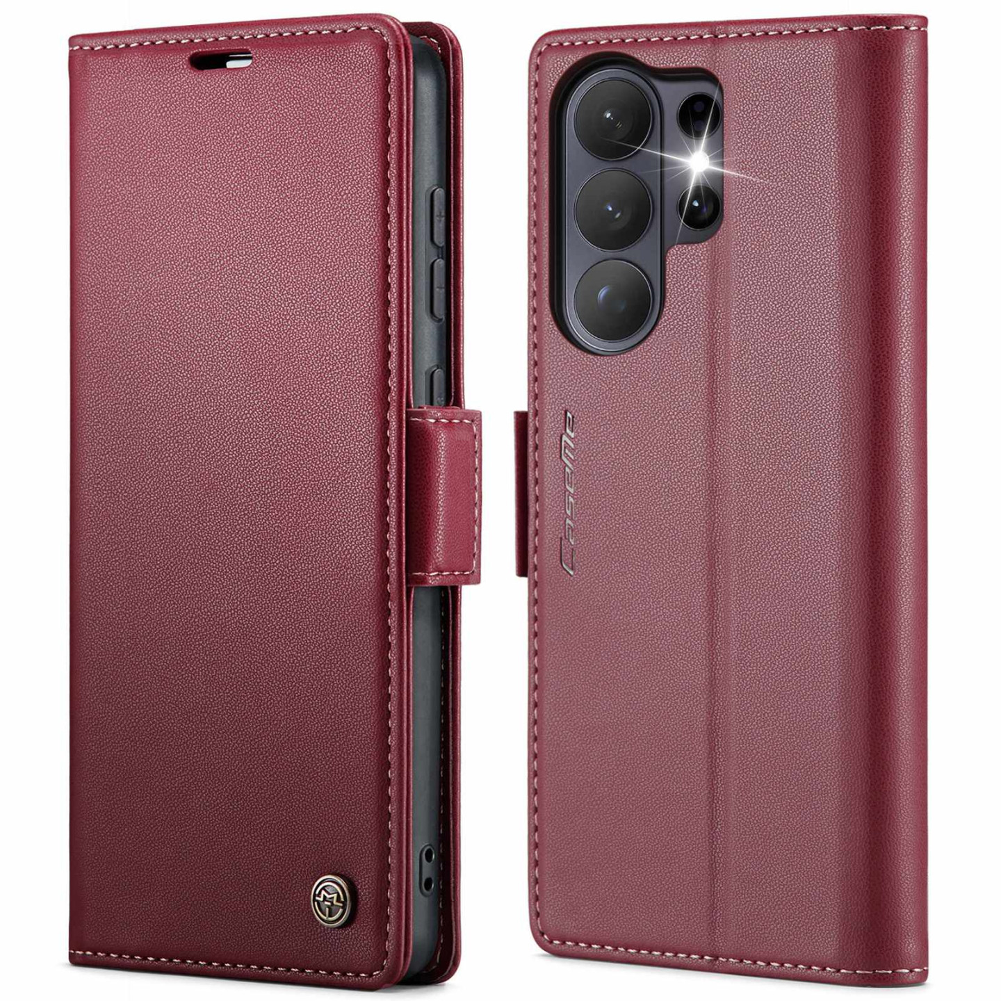 CASEME Plånboksfodral Samsung Galaxy S26 Ultra - Röd