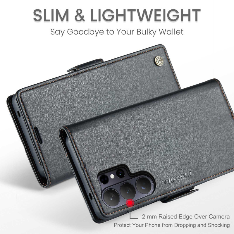 CASEME Plånboksfodral Samsung Galaxy S26 Ultra - Svart