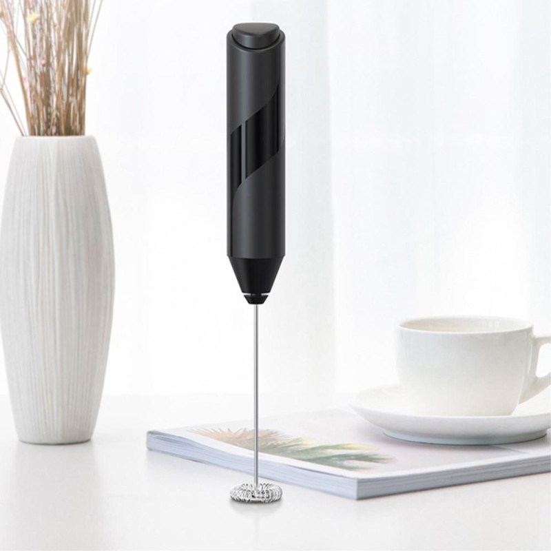 Mælkeskummer Håndholdt skummaskine Rustfrit stål Elektrisk mixer Husholdningsægpiskerværktøj