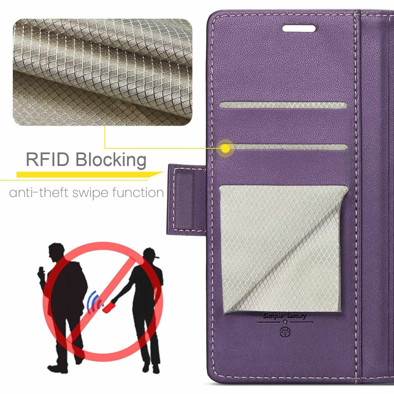 CASEME Lommebok-deksel Samsung Galaxy S26 Ultra - Lilla