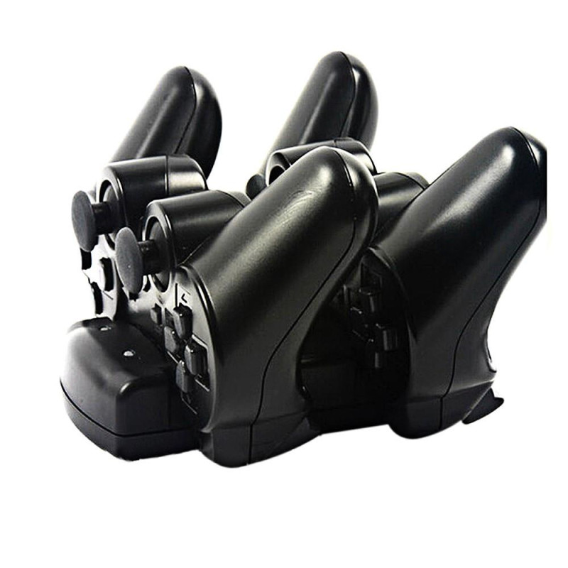 Playstation 3/PS3 Move Dobbelt ladestativ/ladestativ