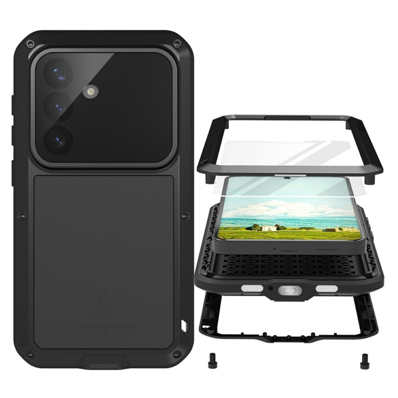 Samsung Galaxy S26 Love Mei Etui Panserbeskyttelsescover + Hærdet Glas
