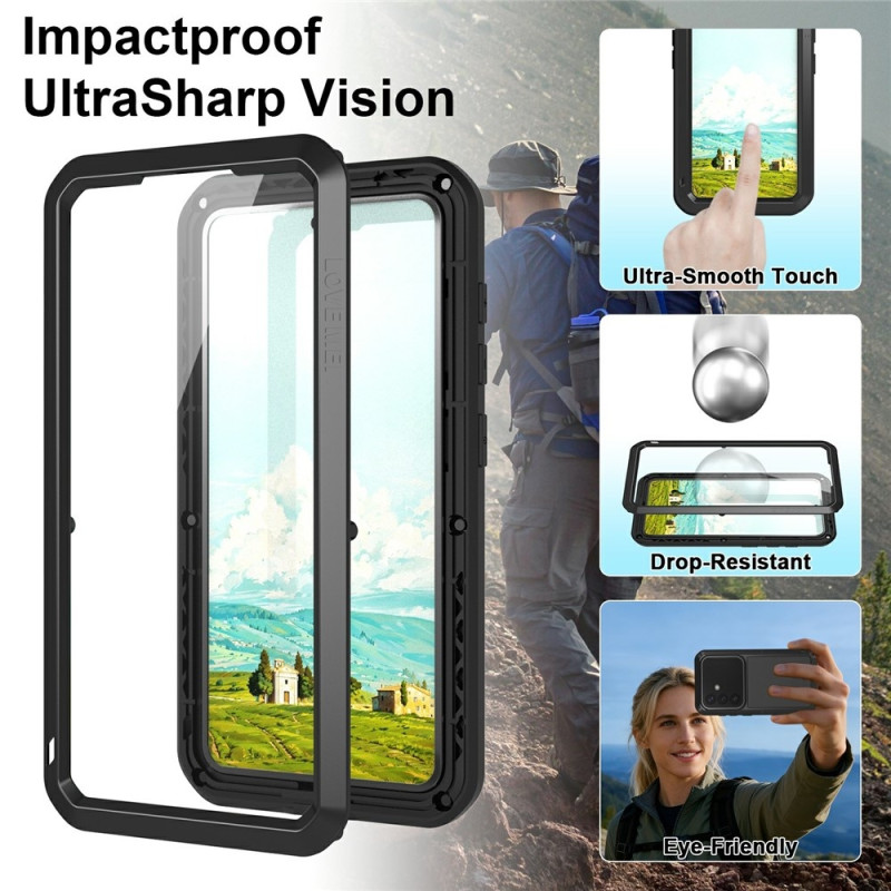 Samsung Galaxy S26 Love Mei Etui Panserbeskyttelsescover + Hærdet Glas