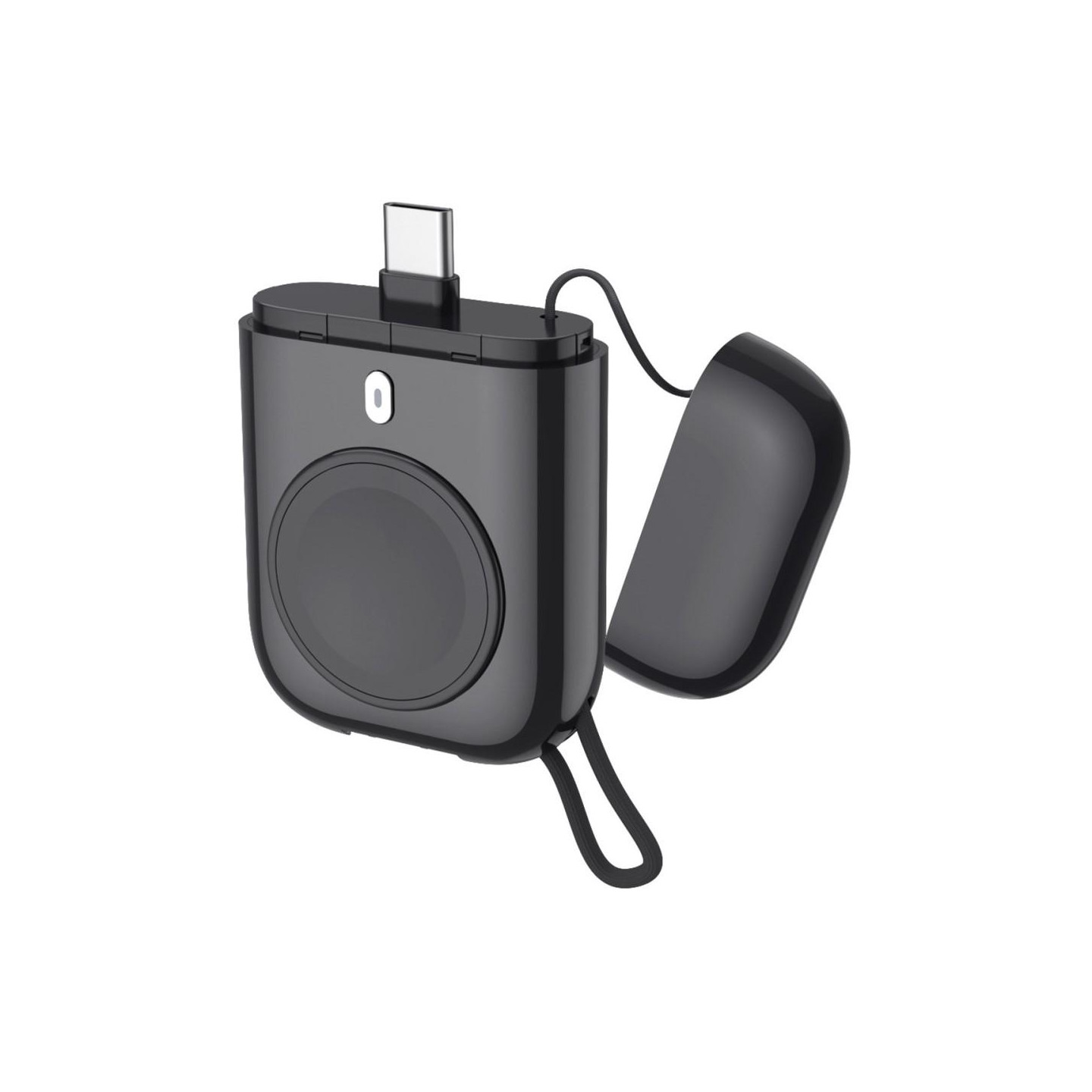 Qi trådløs strømbank til Apple Watch - serien 7/6/5/4/3/2/1 2580mAh