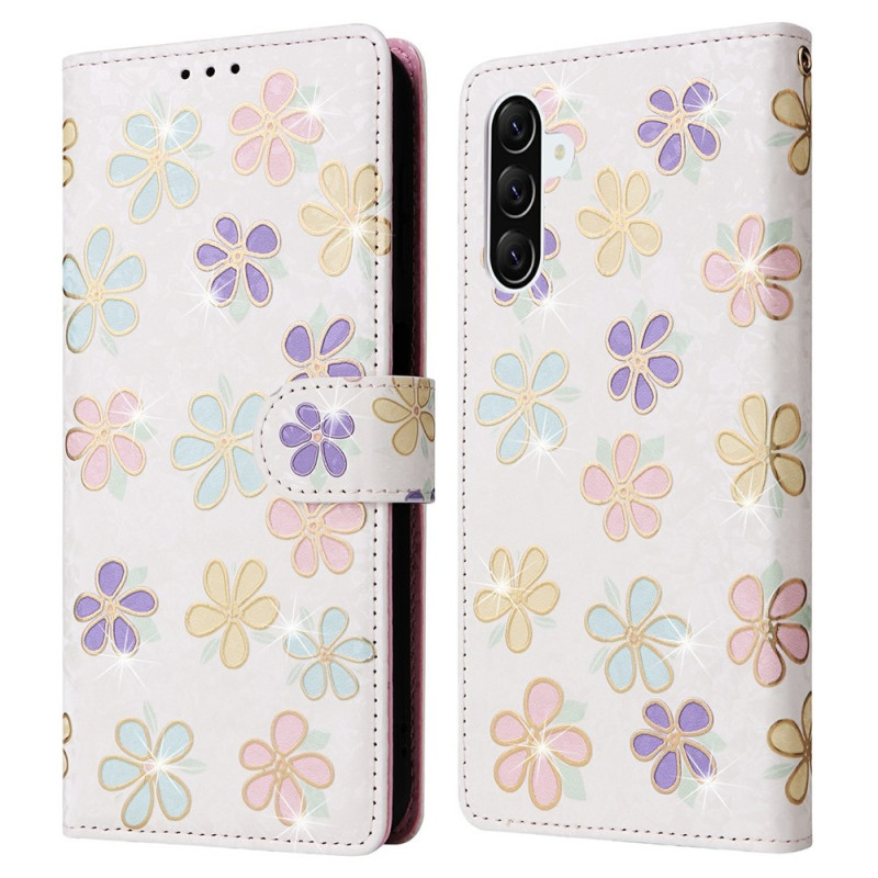 Till Samsung Galaxy A37 5G blomsterfodral