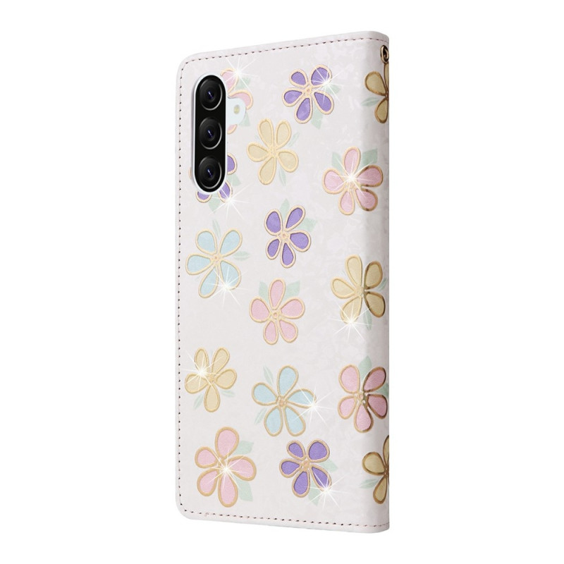 Till Samsung Galaxy A37 5G blomsterfodral
