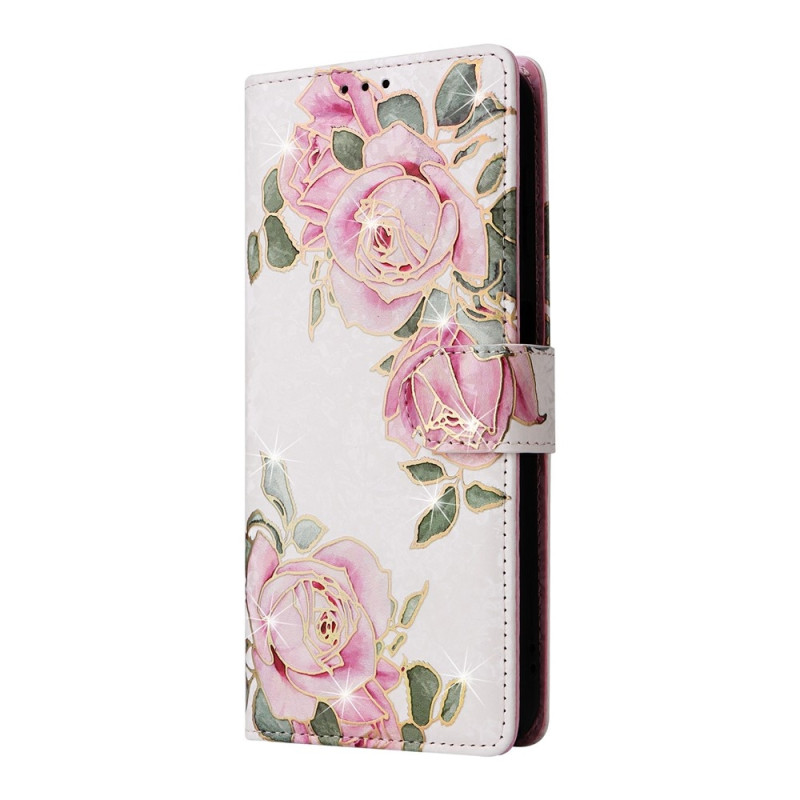 Till Samsung Galaxy A37 5G blomsterfodral