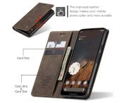 CASEME För Google Pixel 9 Pro / Pixel 9 Fodral Stativ Telefonfodral