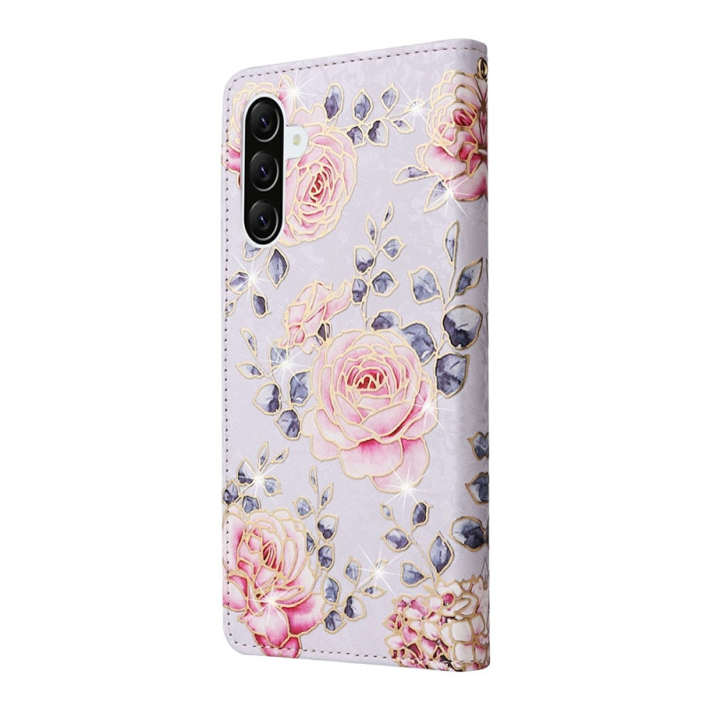 Till Samsung Galaxy A37 5G blomsterfodral