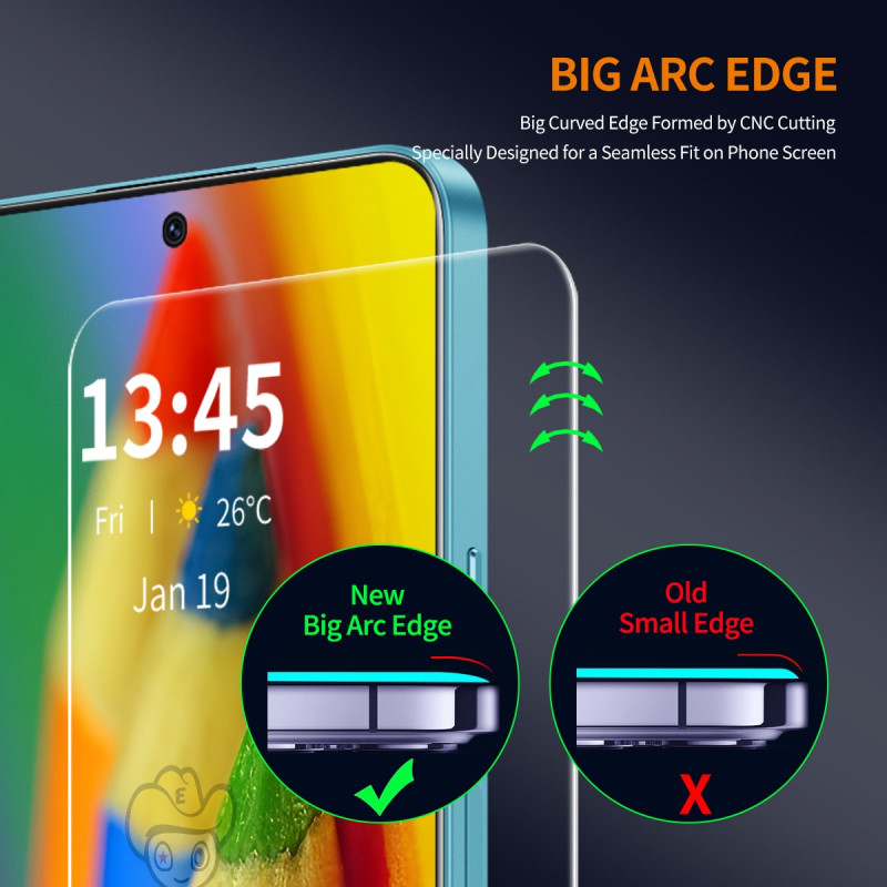 Til Samsung Galaxy A37 5G ENKAY HAT PRINCE skærmbeskytter