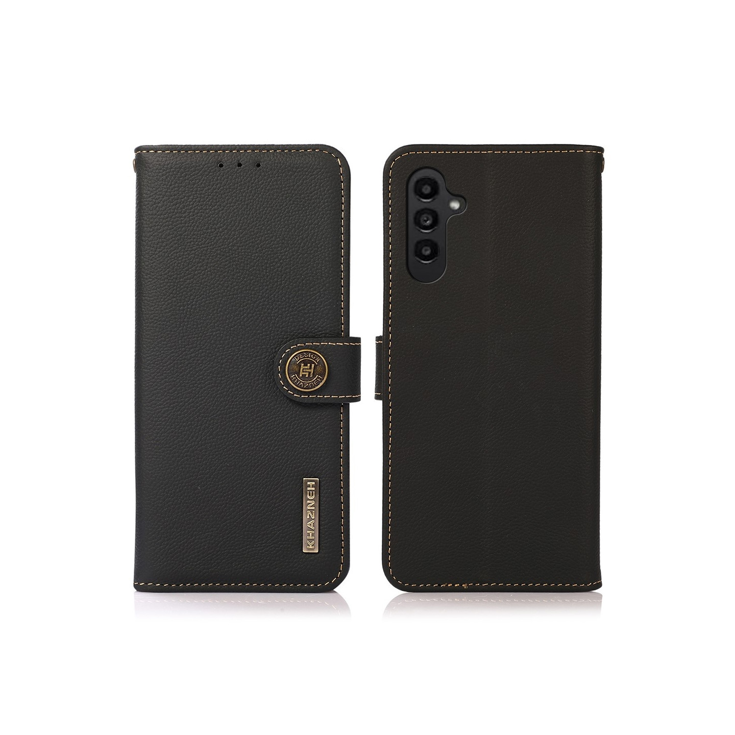 Samsung Galaxy A37 5G KHAZNEH puhelinkotelo aidosta lehmännahasta