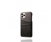KSQ iPhone 12 Mini Skal med kortplats - Svart