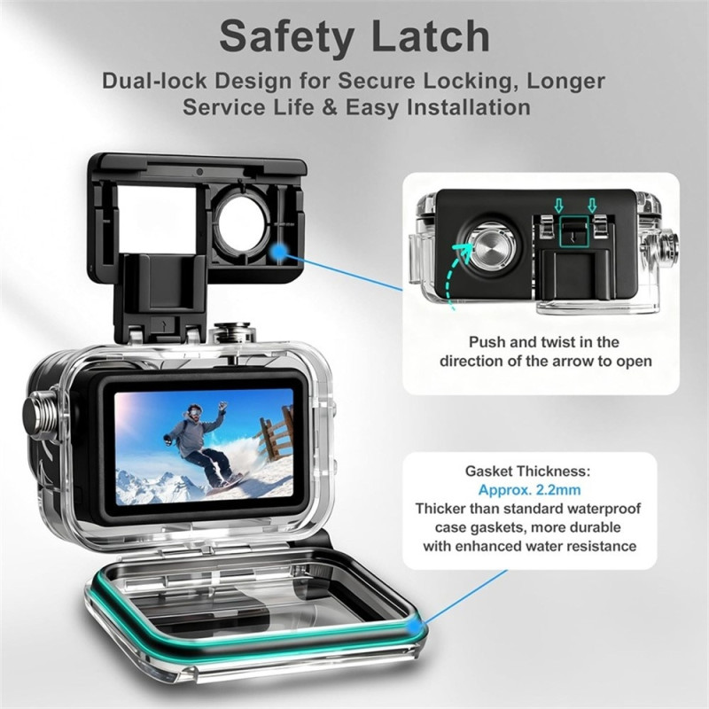 54-i-1-tilbehør til DJI Osmo Action 6 actionkamera – masse bra