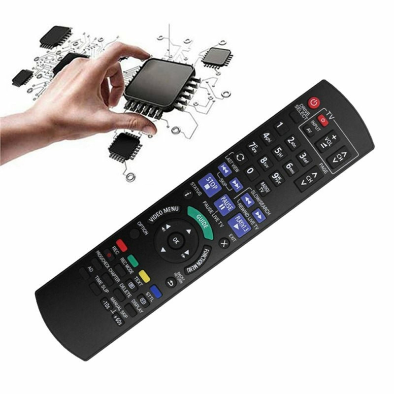 Fjernkontrollerstatning for N2QAYB001059 for Panasonic Blu-ray DVD-spiller