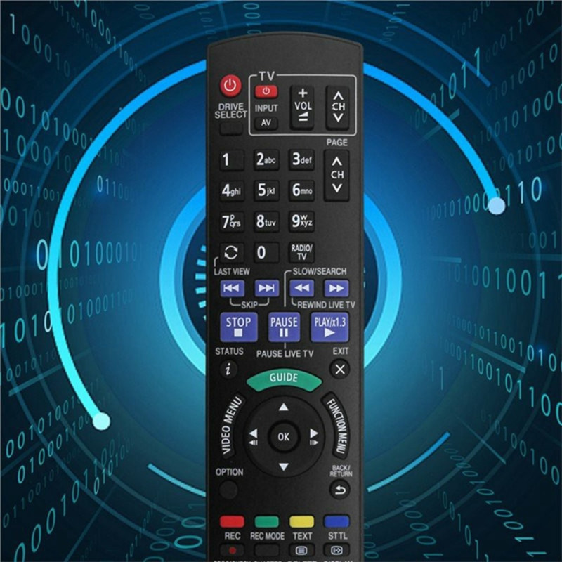 Kaukosäätimen vaihto N2QAYB001059:lle Panasonic Blu-ray DVD -soittimelle