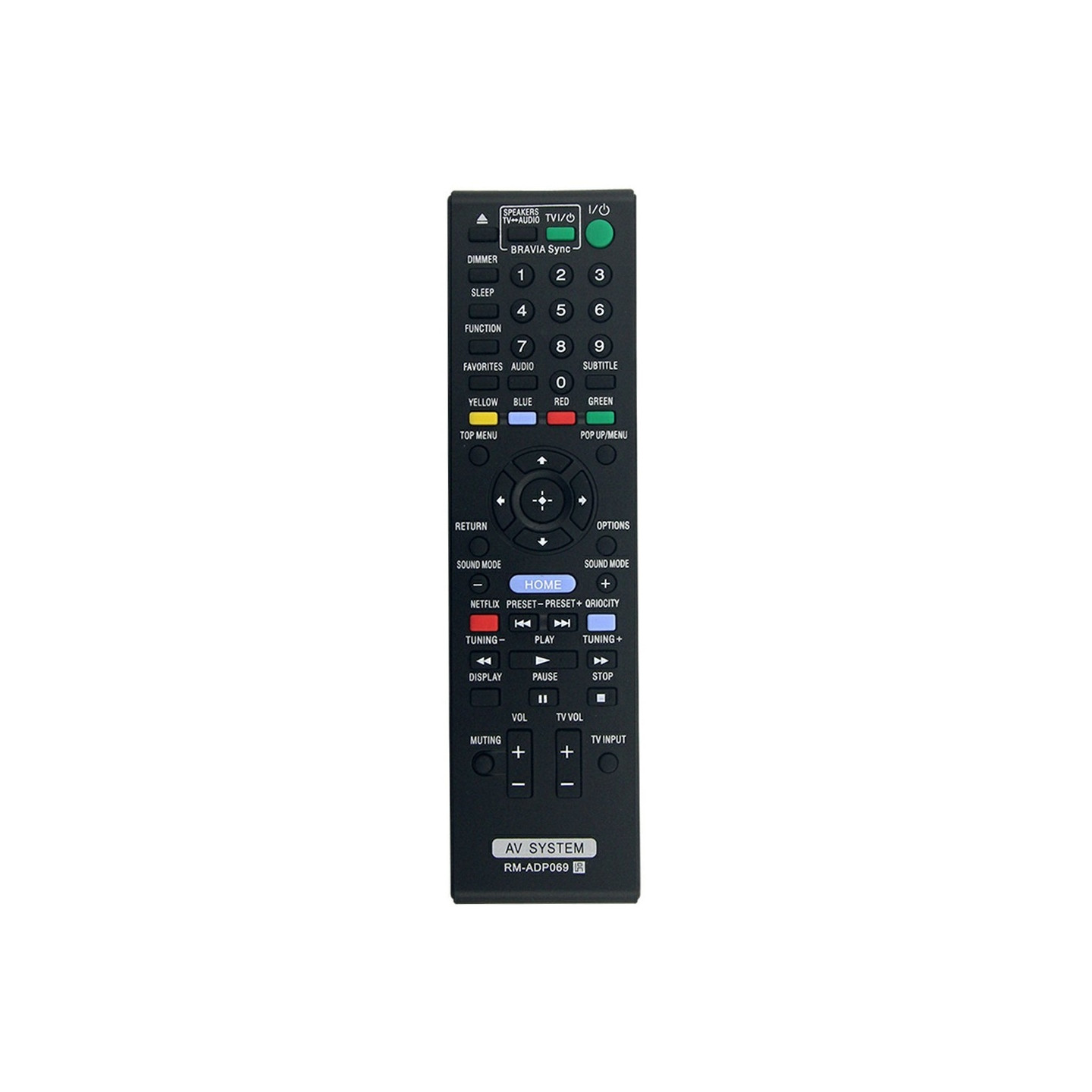 Remote Control Replacement for RM-ADP069 For Sony DVD Amplifier