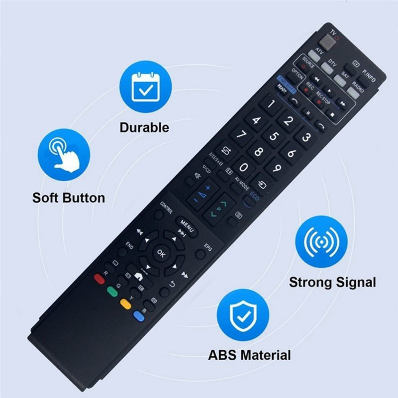 TV-fjernkontroll erstatning for GA857WJSA for Sharp TV