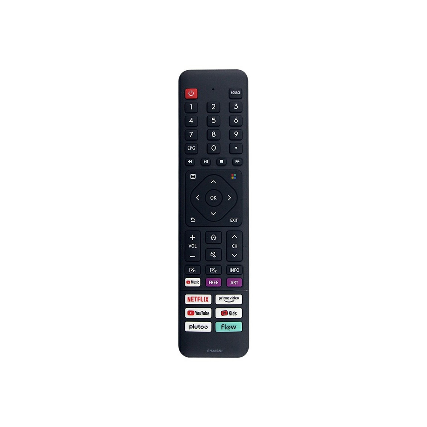 Remote Control Replacement EN3A52N For Hisense TV