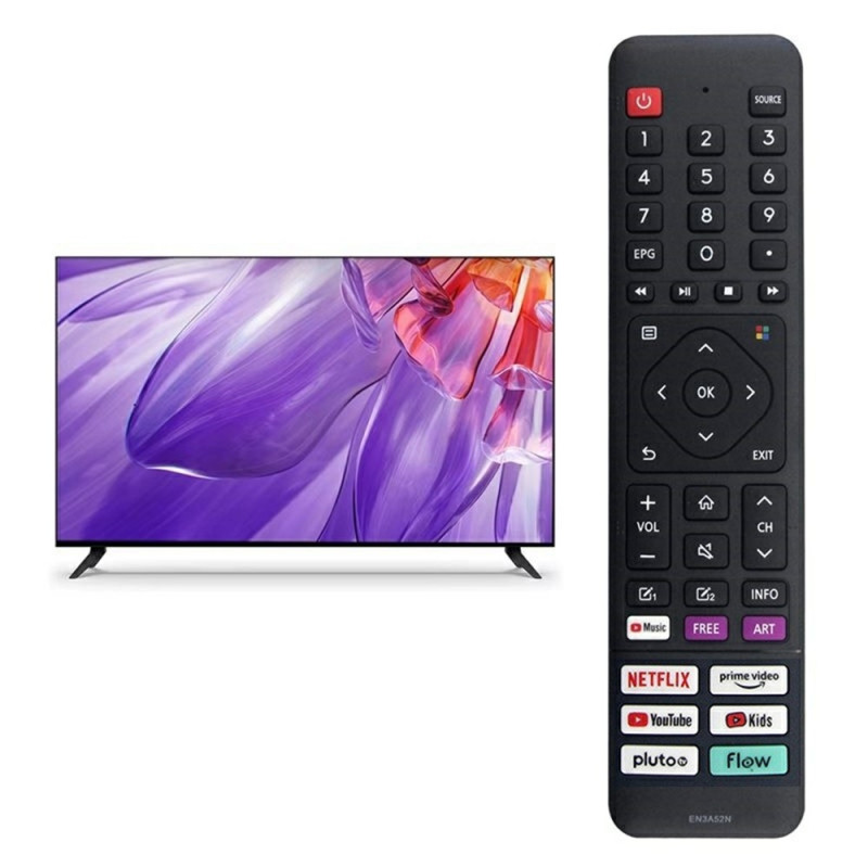 Kaukosäätimen vaihto EN3A52N Hisense TV:lle