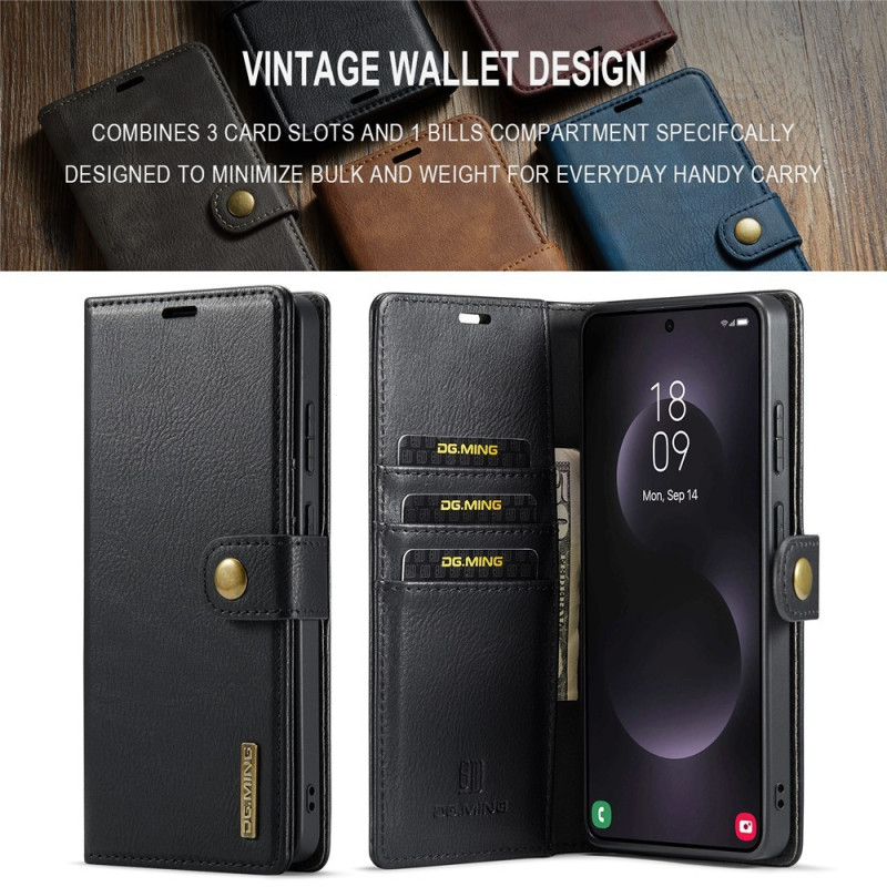 DG.MING Samsung Galaxy S26 Ultra irrotettava 2-in-1-lompakkokuori