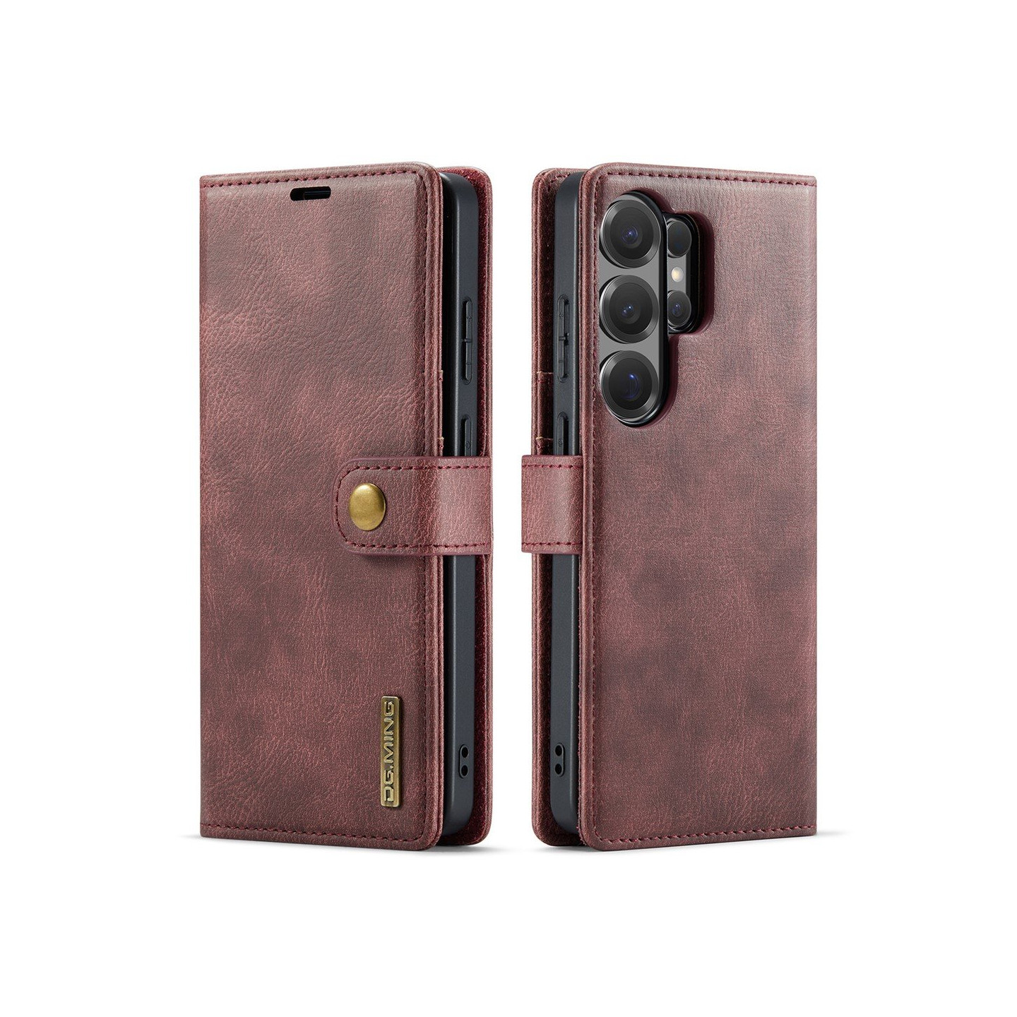 DG.MING for Samsung Galaxy S26 Ultra Detachable 2-in-1 Wallet Cover